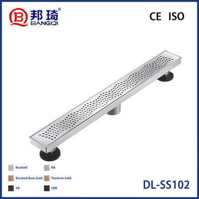 سعر جيد DL-SS102 الأمريكية الفولاذ المقاوم للصدأ تصريف الأرضية الانترنت