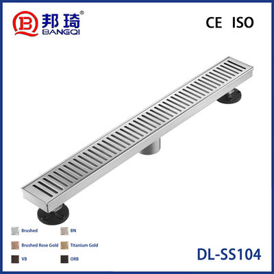 سعر جيد DL-SS104 الأمريكية الفولاذ المقاوم للصدأ تصريف الأرضية الانترنت