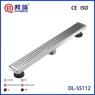 سعر جيد DL-SS112 الأمريكية الفولاذ المقاوم للصدأ تصريف الأرضية الانترنت