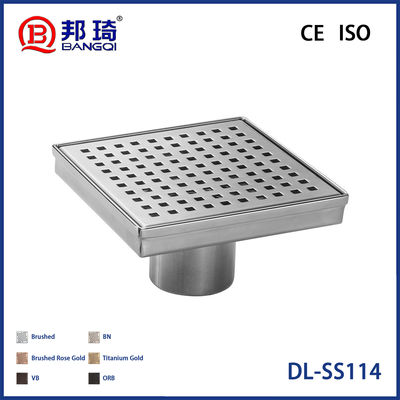 سعر جيد DL-SS114 الأمريكية الفولاذ المقاوم للصدأ تصريف الأرضية الانترنت