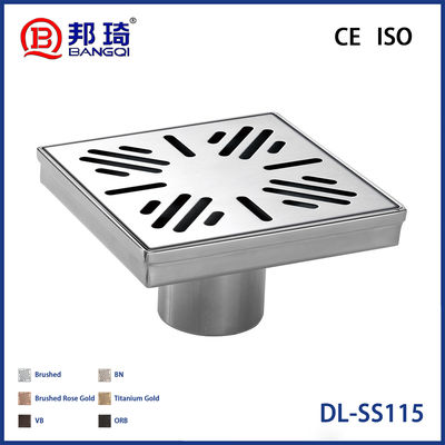 سعر جيد DL-SS115 الأمريكية الفولاذ المقاوم للصدأ تصريف الأرضية الانترنت