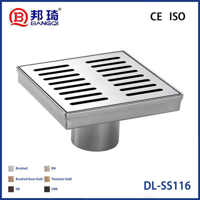 سعر جيد DL-SS116 الأمريكية الفولاذ المقاوم للصدأ تصريف الأرضية الانترنت