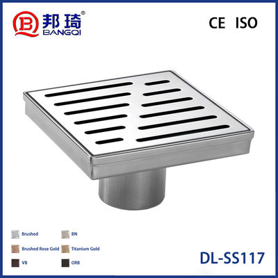 سعر جيد DL-SS117 الأمريكية الفولاذ المقاوم للصدأ تصريف الأرضية الانترنت