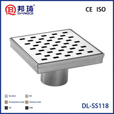 سعر جيد DL-SS118 الأمريكية الفولاذ المقاوم للصدأ تصريف الأرضية الانترنت