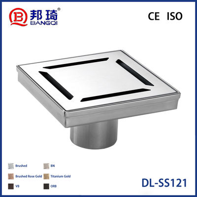 سعر جيد DL-SS121 الأمريكية الفولاذ المقاوم للصدأ تصريف الأرضية الانترنت