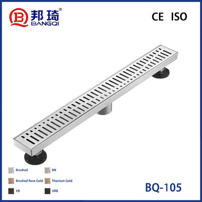 سعر جيد BQ-105 الأمريكية الفولاذ المقاوم للصدأ تصريف الأرضية الانترنت
