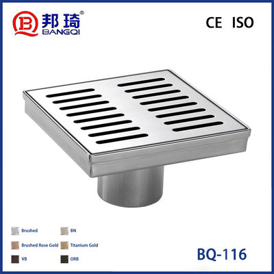 سعر جيد BQ-116 الأمريكية الفولاذ المقاوم للصدأ تصريف الأرضية الانترنت