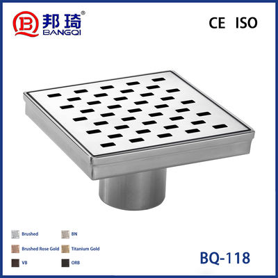 سعر جيد BQ-118 الأمريكية الفولاذ المقاوم للصدأ تصريف الأرضية الانترنت