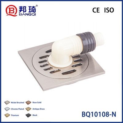 سعر جيد BQ10108-N Brass Floor Drain الانترنت