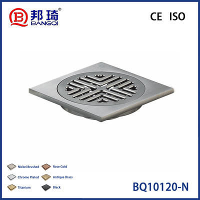 سعر جيد BQ10120-N Brass Floor Drain الانترنت