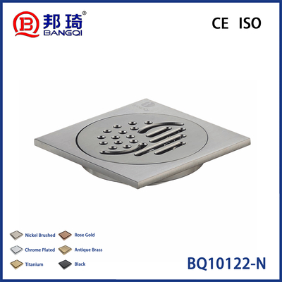 سعر جيد BQ10122-N Brass Floor Drain الانترنت