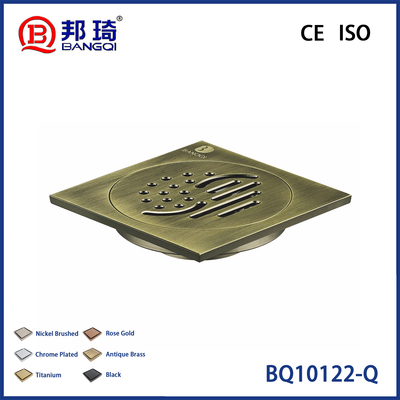 سعر جيد BQ10122-Q Brass Floor Drain الانترنت