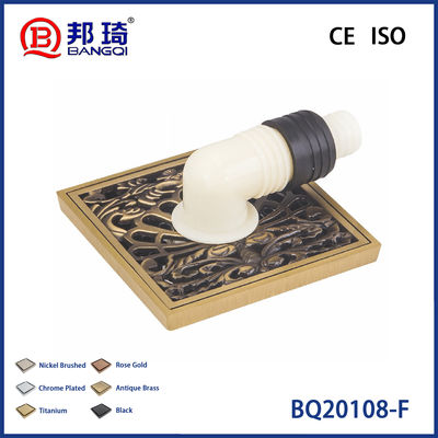سعر جيد BQ20108-F Brass Floor Drain الانترنت