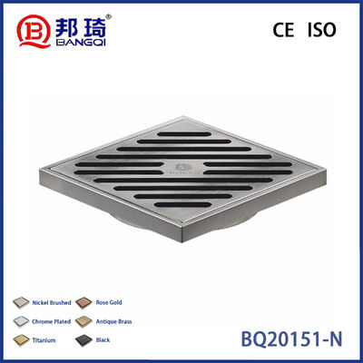 سعر جيد BQ20151-N Brass Floor Drain الانترنت