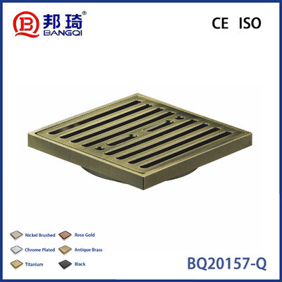 سعر جيد BQ20157-Q Brass Floor Drain الانترنت